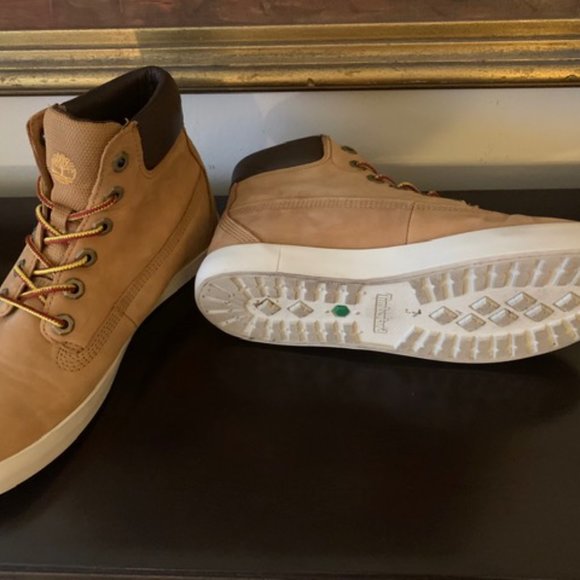 TIMBERLAND WOMENS SKYLA BAY LACE-UP BOOT - TAN - Picture 6 of 8